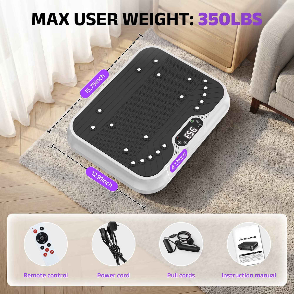 Whole Body Vibration Plate Exercise Machine for Ultimate Fitness Transformation