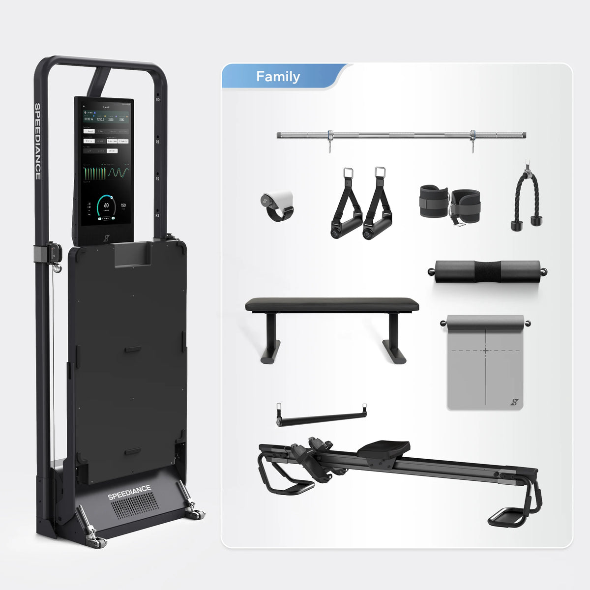 All-in-One Multi-Station Home Gym – Personal Trainer Fitness Equipment