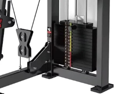Commercial Grade Heavy Duty Fitness Equipment Seated Shoulder Press Gym Machine For Indoor Exercise And Body Building Training