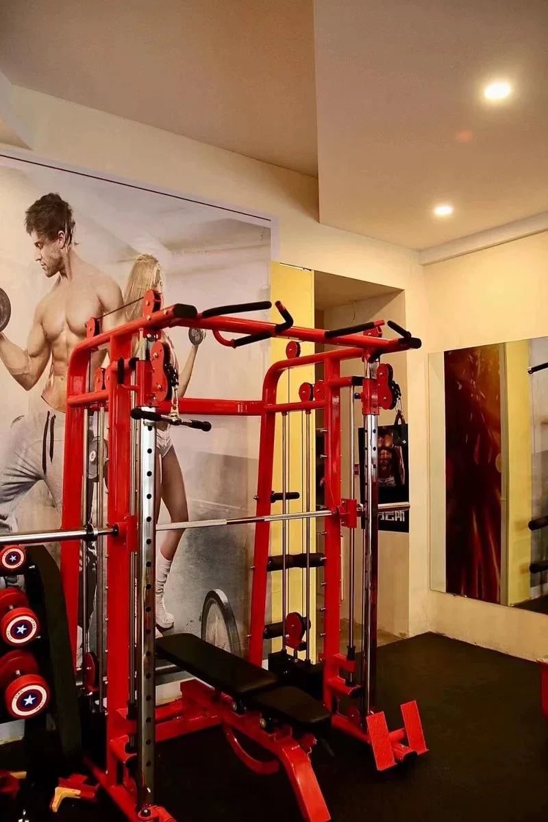 Equipment Fitness Adjustable Multi-Functional Shoulder Press Machine For Home Gym & Commercial Use With Ergonomic Design