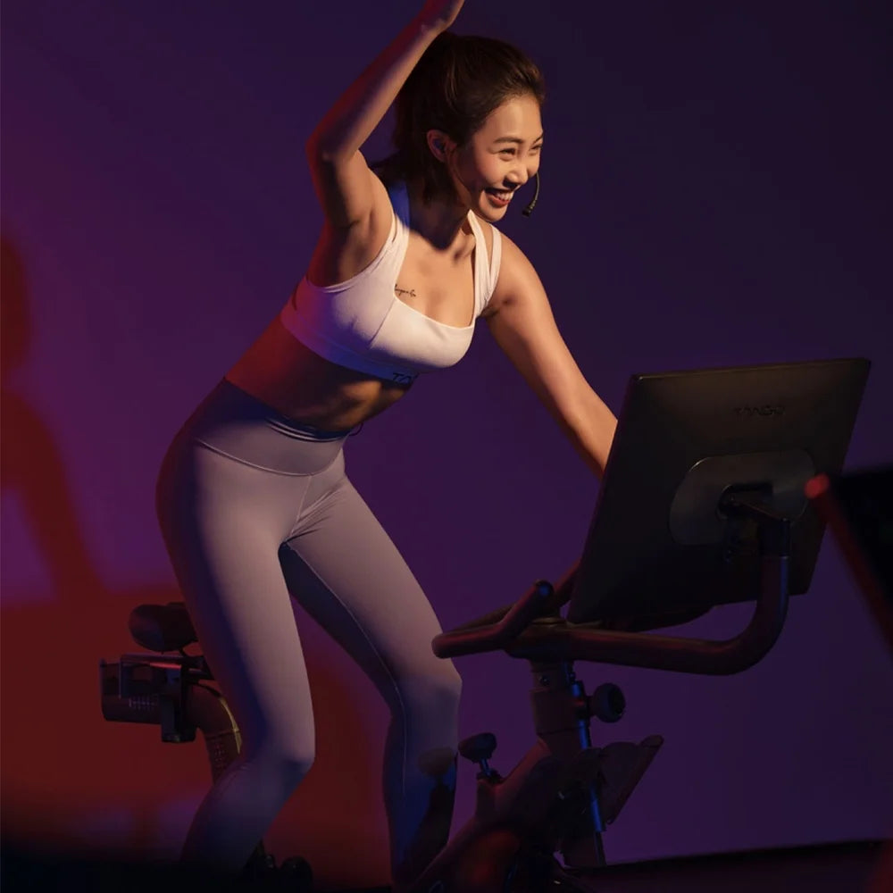 Home Gym Stationary Indoor Cycling Trainer Bike Metal Spin Workout for Exercise for Indoor Use