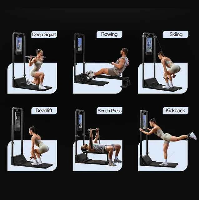 All in One Smart Home Gym Full Body Training Technology Gym Cable Cross Tonal Fitness Machine Gym Equipment Fitness