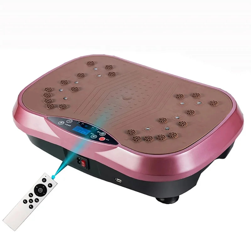 Vibration plate machine full view – gold slimming workout platform