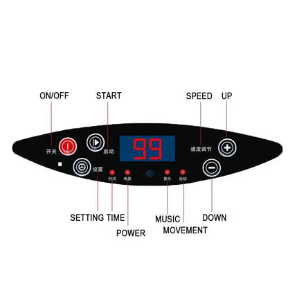 Vibration Plate Machine – Fat Burner &amp; Slimming Workout Platform
