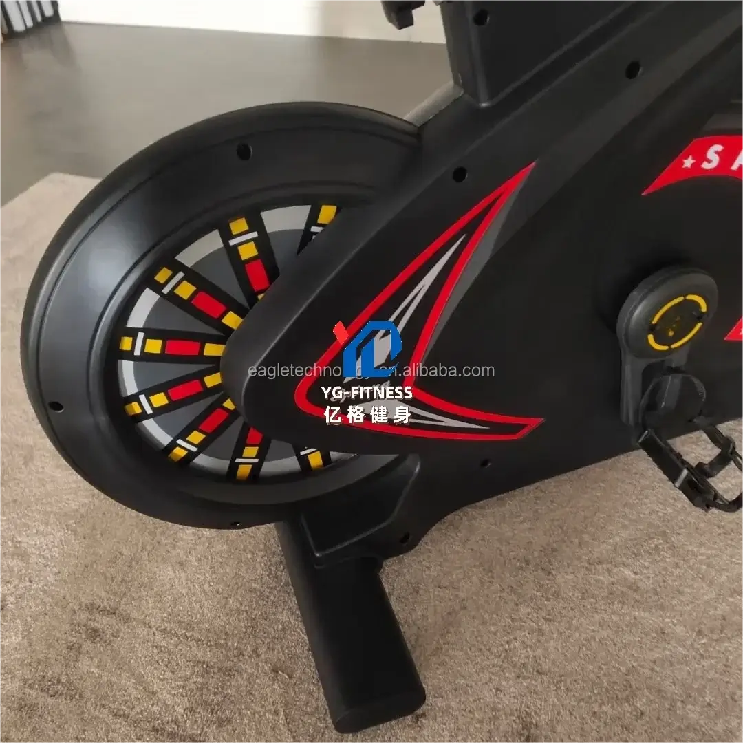 Magnetic Spin Bike – 18KG Flywheel, 180KG Capacity, LED Display |