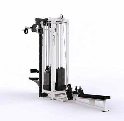 Commercial Multi Functional Fitness Equipment Indoor Training Machine 3-Station Basic Cross Trainer
