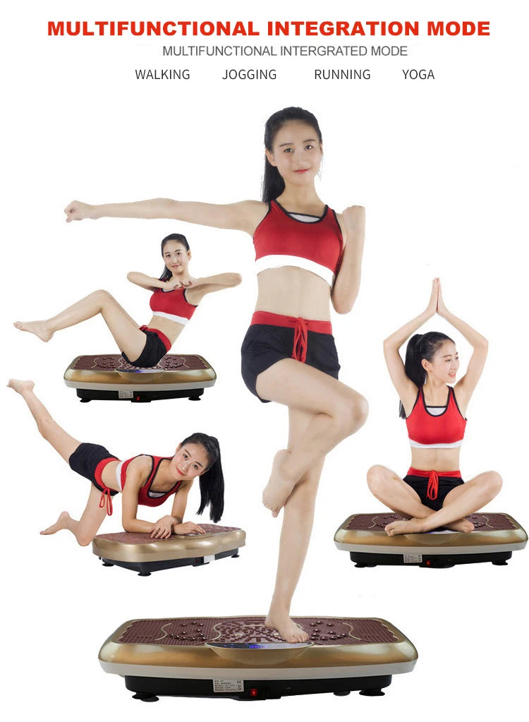 Silent Vibration Plate – Home &amp; Office Body Workout Massager
