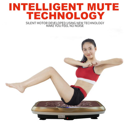 Silent Vibration Plate – Home &amp; Office Body Workout Massager