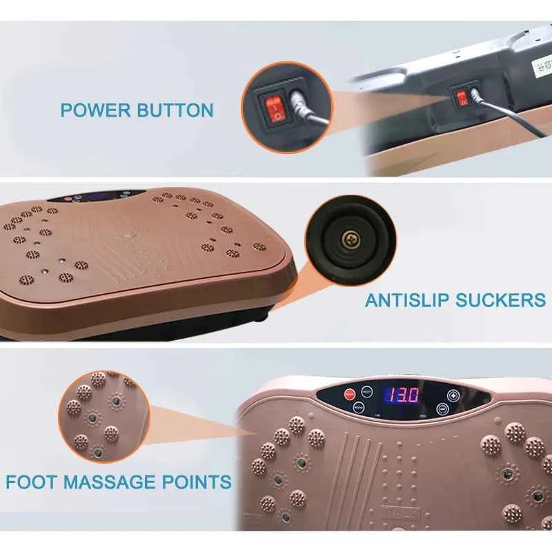 Vibration Plate Machine – Fat Burner &amp; Slimming Workout Platform