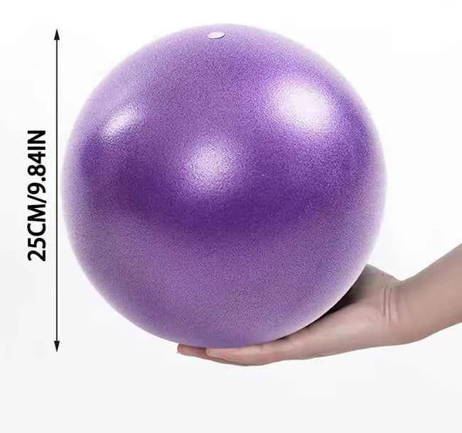 25cm Yoga Ball – Exercise &amp; Balance Ball for Pilates, Gym &amp; Core Training