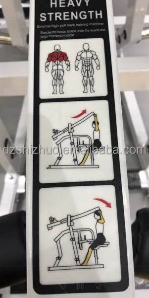 Commercial Indoor Gym Fitnesss Exercise Strength Chest Press Machine