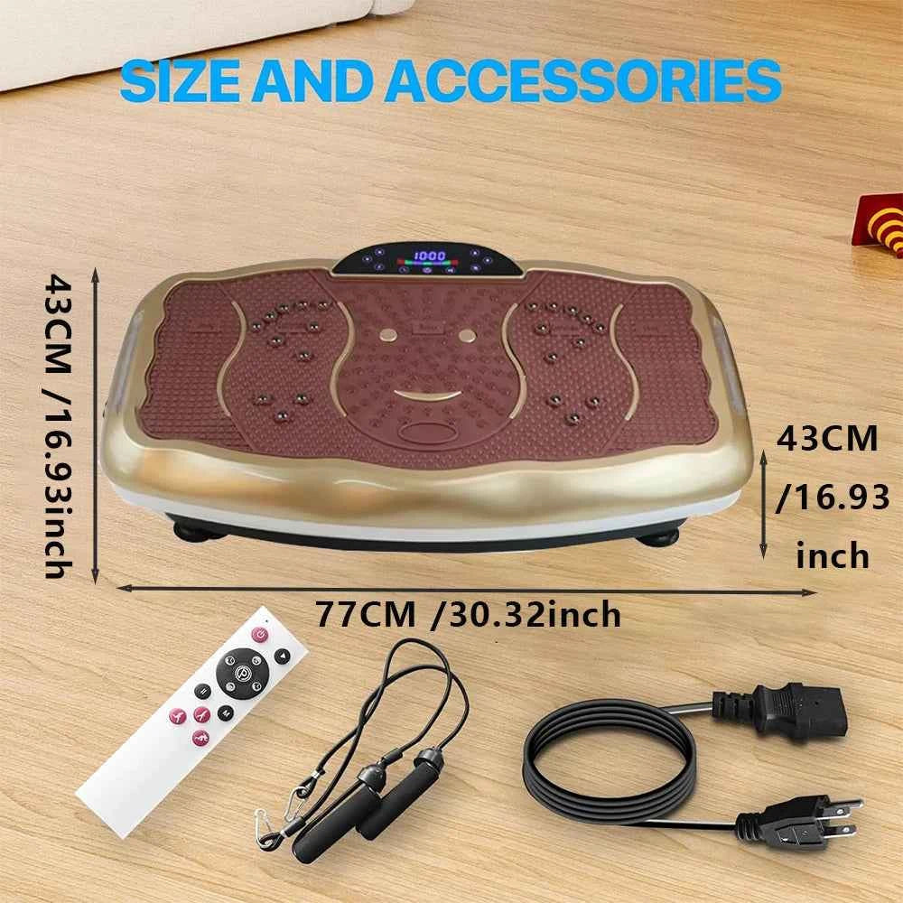 Silent Vibration Plate – Home &amp; Office Body Workout Massager