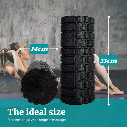 33cm EPP Foam Roller – Yoga, Pilates &amp; Muscle Massage for Home &amp; Gym