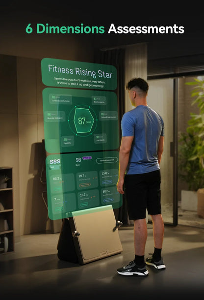 Ai Smart Fitness Mirrors Luxury Full Home Gym with Cable Durable and Simple Style for Indoor Workout and Weight Loss Training