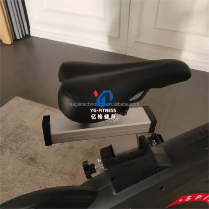 Magnetic spin bike with 18KG flywheel and LED display – front view