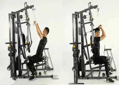 3 People Station Gym Fitness Equipment Multi-functional Combination Set Sports Strength Equipment Comprehensive Trainer Gym