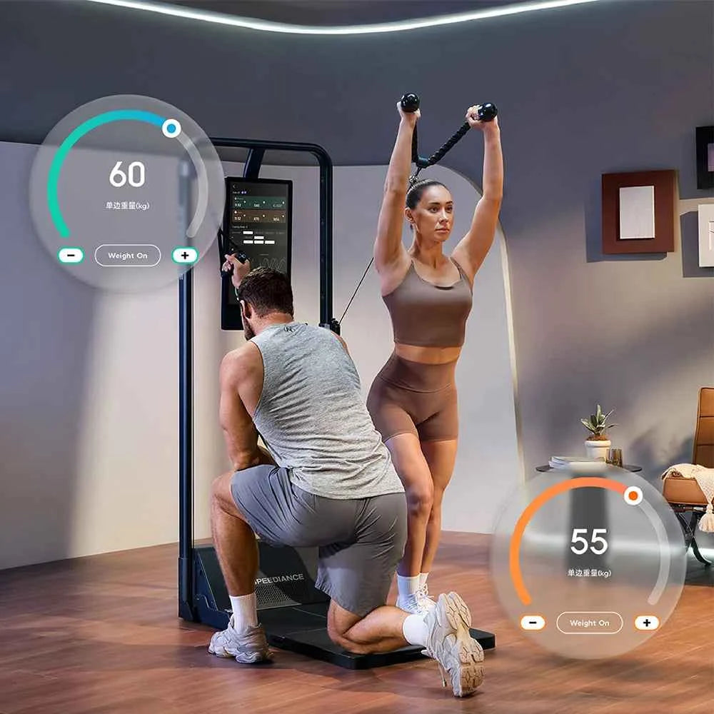 Comprehensive Fitness Power Station All-in-One Smart Trainer Resistance Strength Mirror Multi-Function Home Gym