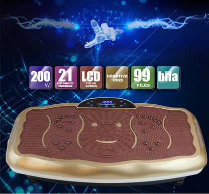 Silent Vibration Plate – Home &amp; Office Body Workout Massager