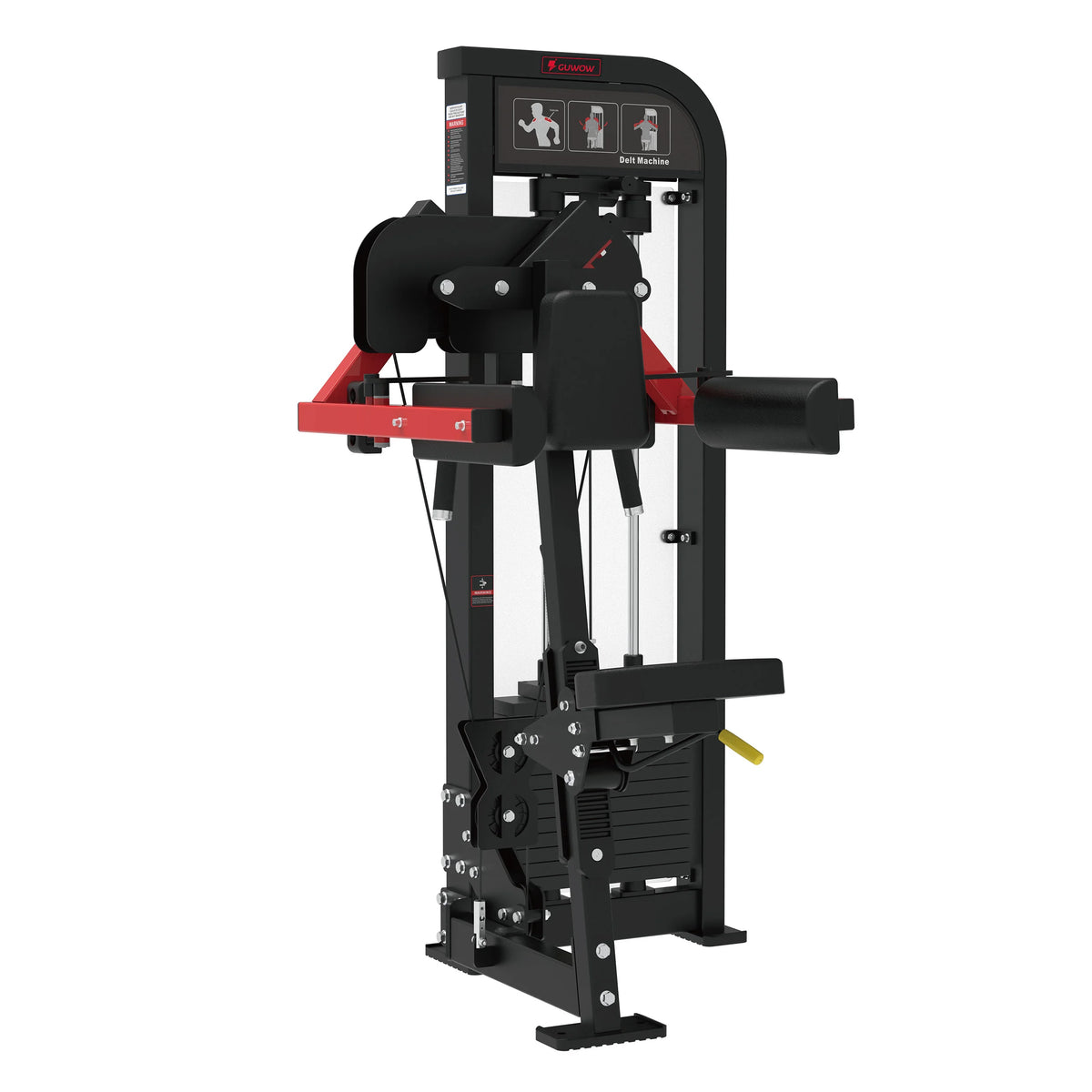Commercial Grade Heavy Duty Fitness Equipment Seated Shoulder Press Gym Machine For Indoor Exercise And Body Building Training