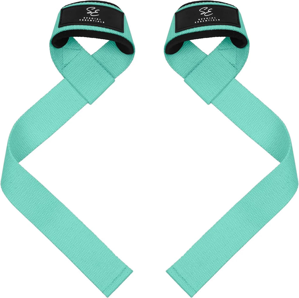 Weightlifting Wrist Straps – 2-Pack Adjustable Padded Neoprene Lifting Straps for Gym, for Men & Women