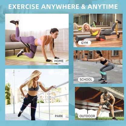Resistance Bands, Pull up Bands, Pull up Assist Band Exercise Bands for Men &amp; Women Working Out, Body Stretching, Physical Therapy, Muscle Training